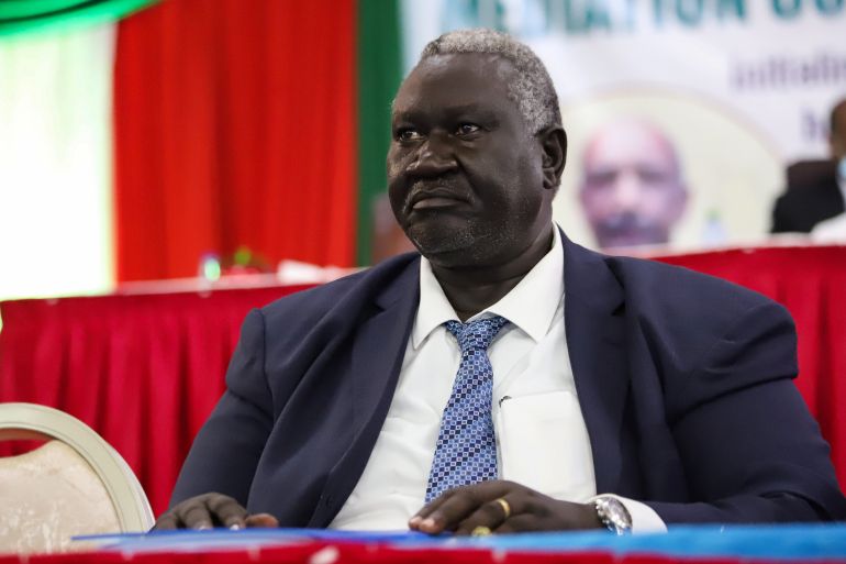 FILE: Malik Agar, Deputy Chairman of the Transitional Sovereignty Council of Sudan. [Samir Bol/Reuters]