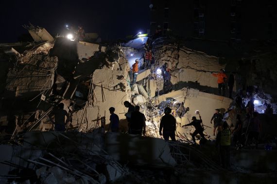 Aftermath of the twin earthquakes in Venezuela
