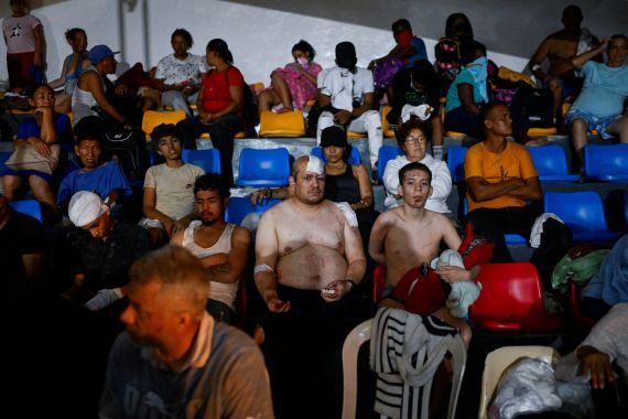 Aftermath of the twin earthquakes in Venezuela
