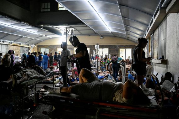 Aftermath of the twin earthquakes in Venezuela