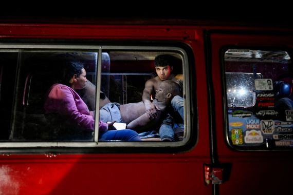 Aftermath of the twin earthquakes in Venezuela