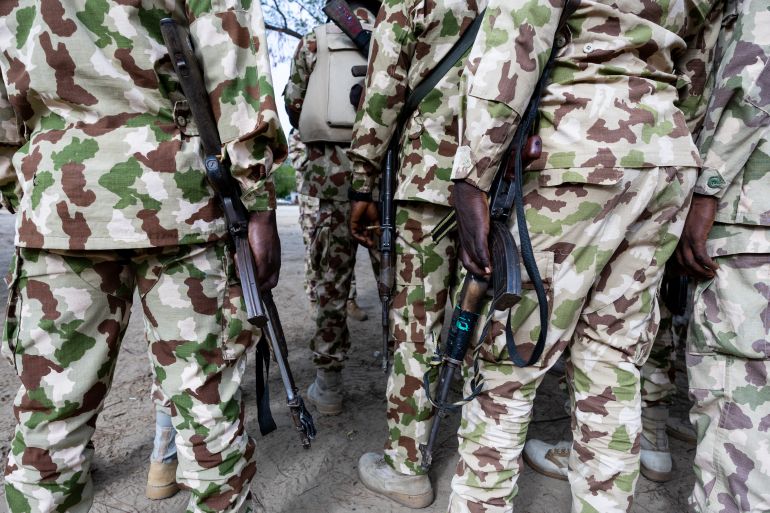 Nigerian soldiers
