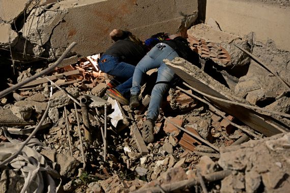 Aftermath of the twin earthquakes in Venezuela