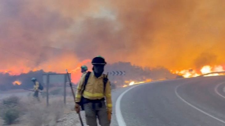 Bodies found in cars as deadly Spain wildfire kills at least 12